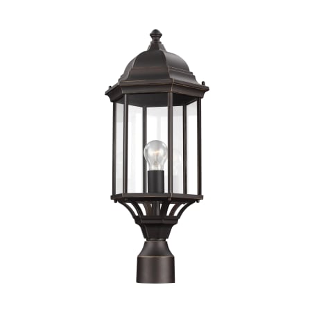 Generation Lighting Sevier 22" Tall Outdoor Single Head Post Light Antique Bronze