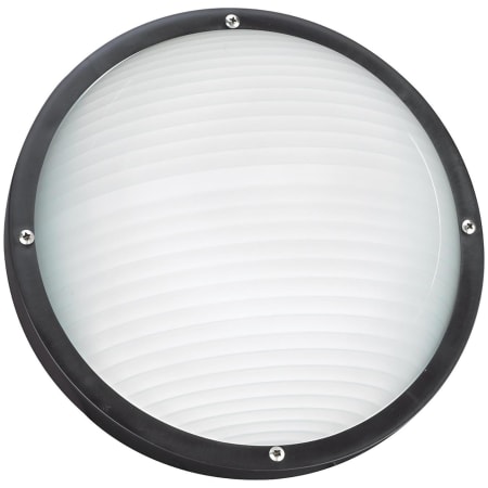 Generation Lighting Bayside 10" Wide LED Flush Mount Outdoor Ceiling Fixture Black