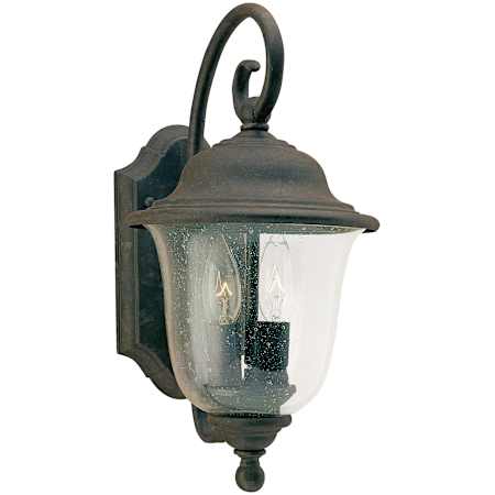 Generation Lighting Trafalgar 2 Light 15" Tall LED Outdoor Wall Sconce Oxidized Bronze