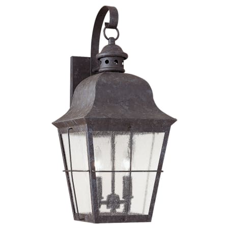 Generation Lighting Chatham 2 Light 21" Tall Outdoor Wall Sconce Oxidized Bronze