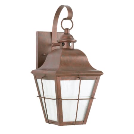 Generation Lighting Chatham 21" Tall Outdoor Wall Sconce Weathered Copper