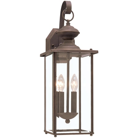 Generation Lighting Jamestowne 2 Light 20" Tall LED Outdoor Wall Sconce Antique Bronze