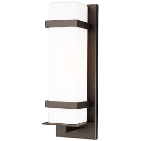 Generation Lighting Alban 18" Tall LED Outdoor Wall Sconce Antique Bronze