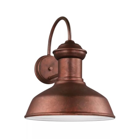 Generation Lighting Fredricksburg 16" Tall Outdoor Wall Sconce Weathered Copper