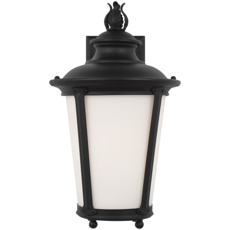 Generation Lighting Cape May 16" Tall LED Outdoor Wall Sconce Black