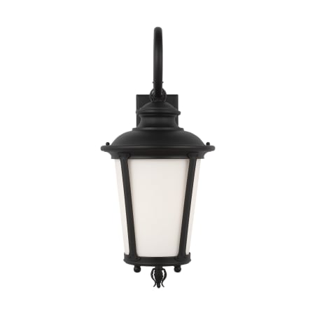 Generation Lighting Cape May 26" Tall Outdoor Wall Sconce Black