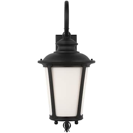 Generation Lighting Cape May 26" Tall LED Outdoor Wall Sconce Black