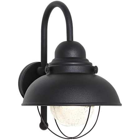 Generation Lighting Sebring 16" Tall LED Outdoor Wall Sconce Black