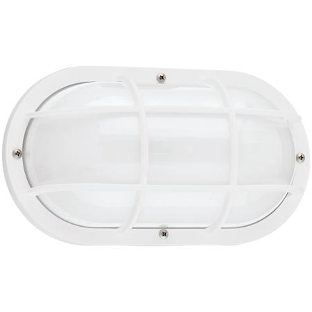 Generation Lighting Bayside 5" Tall Outdoor Wall Sconce White