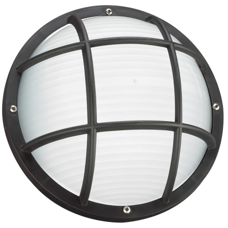 Generation Lighting Bayside 10" Tall Outdoor Wall Sconce with Wire Guard Black