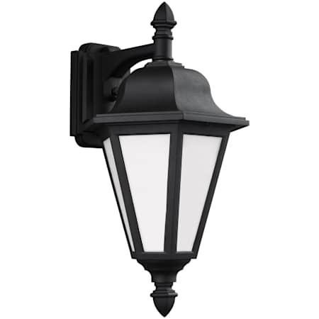 Generation Lighting Brentwood 18" Tall Outdoor Wall Sconce Black
