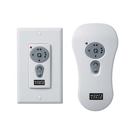 Generation Lighting Universal Reversible Wall / Hand-held Remote Control Transmitter Accessory with Up / Down Light Control (Fan Must Have Receiver Installed) White