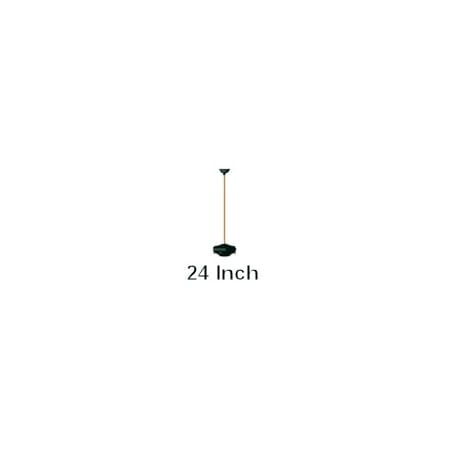Generation Lighting Universal Downrod 24" Ceiling Fan Downrod for 11' Ceilings White