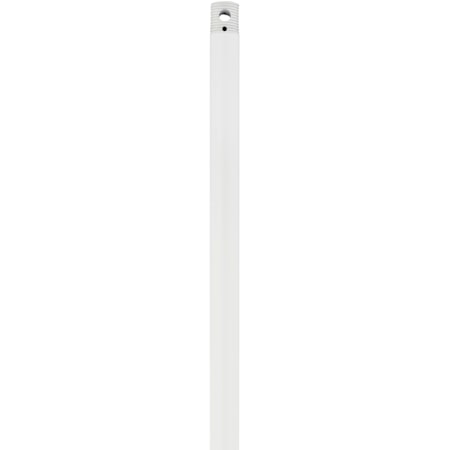 Generation Lighting Coastal Threaded Downrods 72" Ceiling Fan Downrod for 15' Ceilings Matte White