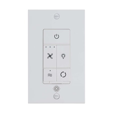 Generation Lighting Universal Wall Control for Generation Lighting Ceiling Fans White