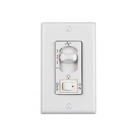 Generation Lighting Universal Wall Control for Discus ES Ceiling Fan White
