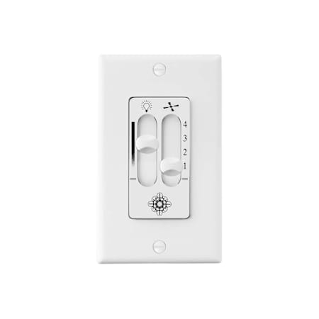 Generation Lighting Universal 4 Speed Dimmer Wall Control White