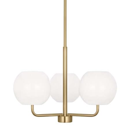 Generation Lighting Rory 3 Light 21" Wide Chandelier Satin Bronze