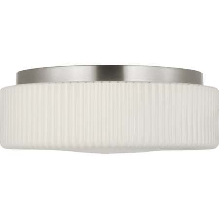 Generation Lighting Axira 2 Light 14" Wide Flush Mount Ceiling Fixture Brushed Nickel