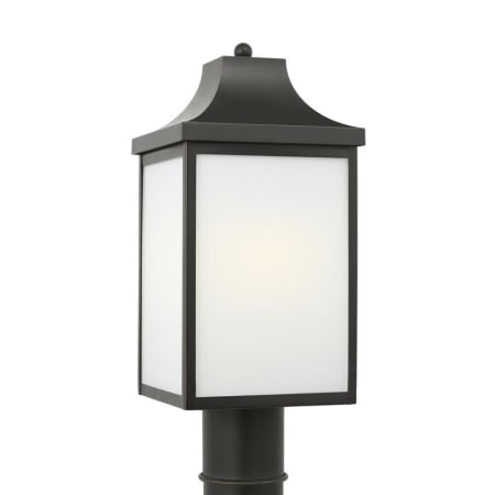 Generation Lighting Saybrook 17" Tall Post Light Antique Bronze