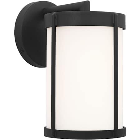 Generation Lighting Luning 10" Tall Outdoor Wall Sconce Textured Black