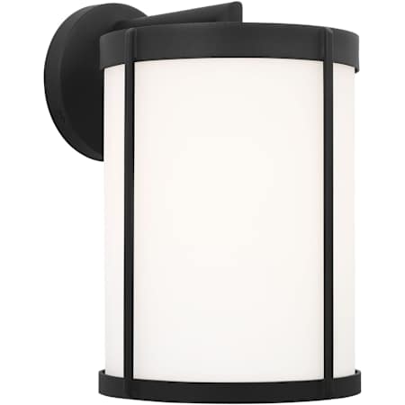 Generation Lighting Luning 12" Tall Outdoor Wall Sconce Textured Black