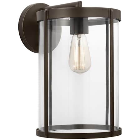 Generation Lighting Luning 15" Tall Outdoor Wall Sconce Antique Bronze