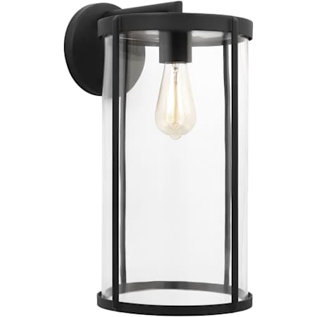 Generation Lighting Luning 19" Tall Outdoor Wall Sconce Textured Black
