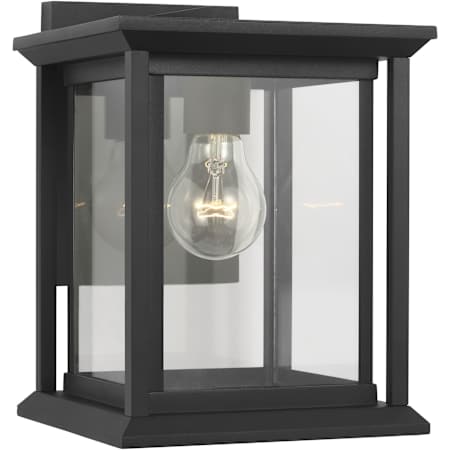 Generation Lighting Audley 10" Tall Outdoor Wall Sconce Textured Black