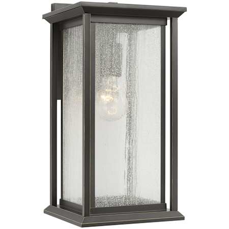 Generation Lighting Audley 15" Tall Outdoor Wall Sconce Antique Bronze