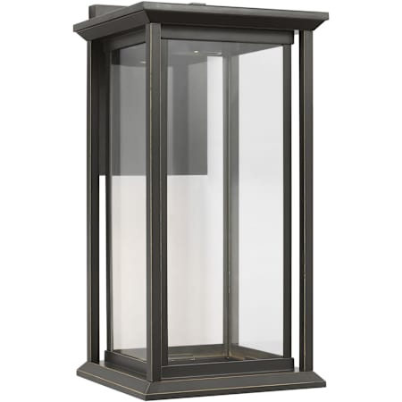 Generation Lighting Audley 15" Tall LED Outdoor Wall Sconce Antique Bronze