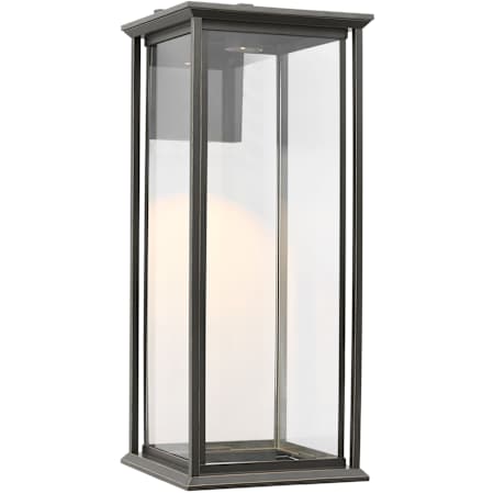 Generation Lighting Audley 24" Tall LED Outdoor Wall Sconce Textured Black