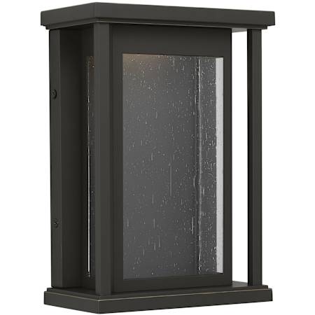 Generation Lighting Faywood 9" Tall LED Outdoor Wall Sconce Antique Bronze