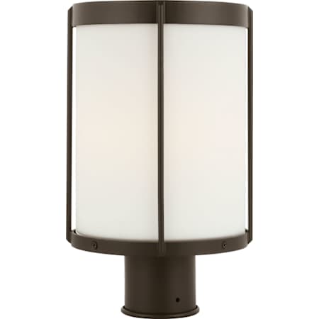 Generation Lighting Luning 14" Tall Post Light Antique Bronze
