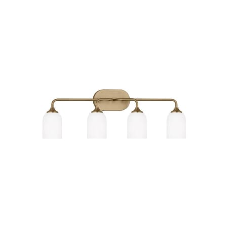 Generation Lighting Emile 4 Light 22" Wide LED Vanity Light Satin Bronze