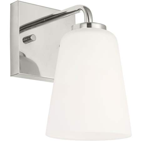 Generation Lighting Miles 8" Tall Bathroom Sconce Chrome