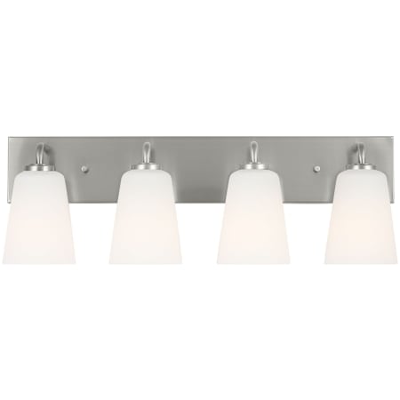Generation Lighting Miles 4 Light 25" Wide Vanity Light Brushed Nickel