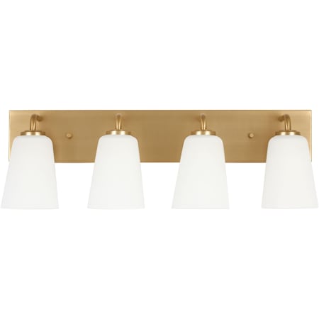 Generation Lighting Miles 4 Light 25" Wide Vanity Light Satin Brass