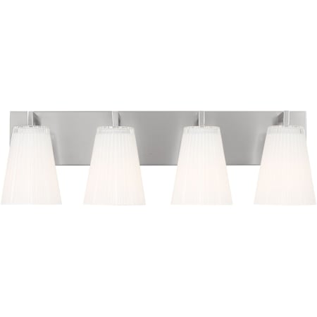 Generation Lighting Upson 4 Light 24" Wide Vanity Light Brushed Nickel