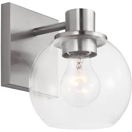 Generation Lighting Rito 7" Tall Bathroom Sconce Brushed Nickel