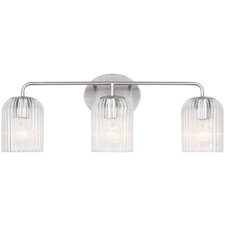 Generation Lighting Eisele 3 Light 24" Wide Vanity Light Brushed Nickel