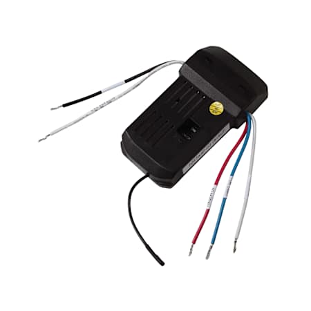 Generation Lighting NEO Remote Control Canopy Mounted 4-speed Universal Receiver Black