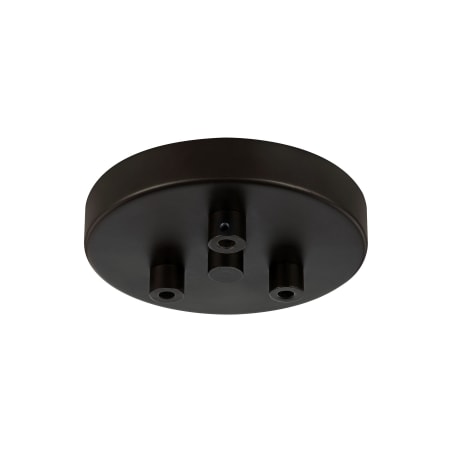 Generation Lighting Multi-Port Canopies 3 Light with Swag Hooks Oil Rubbed Bronze