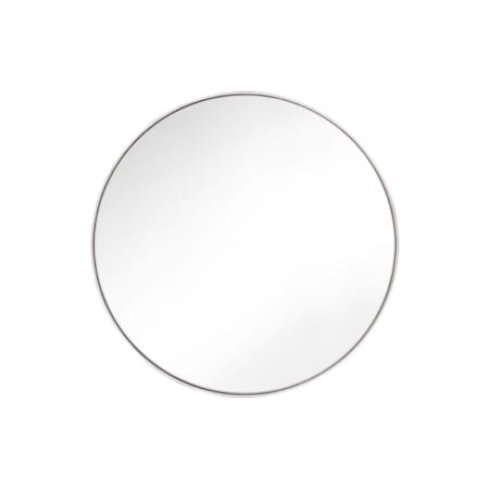 Generation Lighting Kit 30" Diameter Circular Framed Bathroom Mirror Polished Nickel