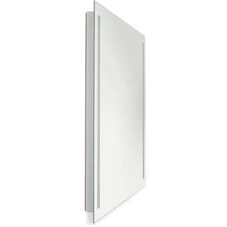 Generation Lighting Lustro 48"W x 36"H Rectangular Flat Frameless Wall Mounted Bathroom Mirror with Lighting Might Bright White