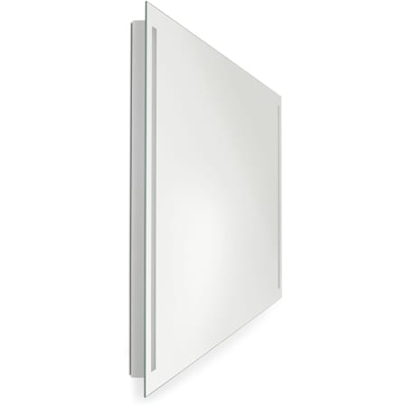 Generation Lighting Lustro 72"W x 36"H Rectangular Flat Frameless Wall Mounted Bathroom Mirror with Lighting Might Bright White