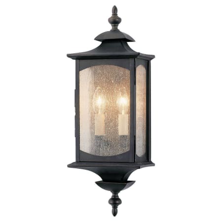 Generation Lighting Market Square 2 Light 19" Tall Wall Sconce Oil Rubbed Bronze