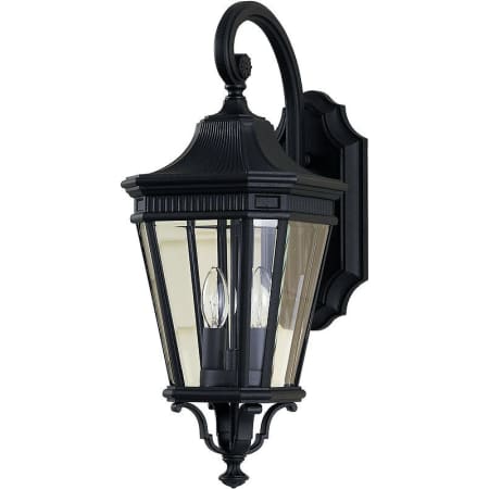 Generation Lighting Cotswold Lane 2 Light 21" Tall Wall Sconce Black