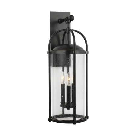 Generation Lighting Dakota 3 Light 25" Tall Wall Sconce Espresso