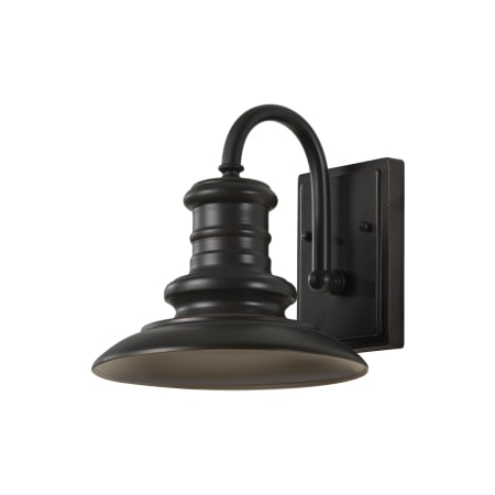 Generation Lighting Redding Station 10" Tall LED Wall Sconce Restoration Bronze